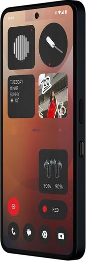Nothing Phone (3a) 128 GB - mobile phone with 32 MP front camera, 30x ultra zoom, 6.77" FHD+ flexible AMOLED display - Black (Used Like New)