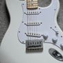 Squier Stratocaster electric guitar and Marshall MG15 amplifier Image 4