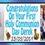 Personalised Communion Banner Poster with photos Image 2