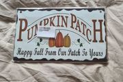 Pumpkin Patch Hanging Wooden Board