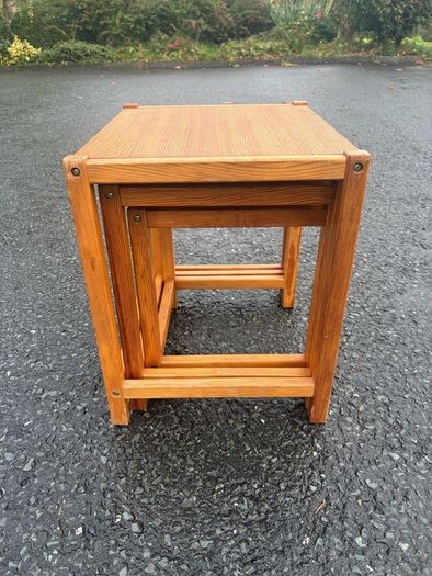 Vintage Habitat nest of table c1970