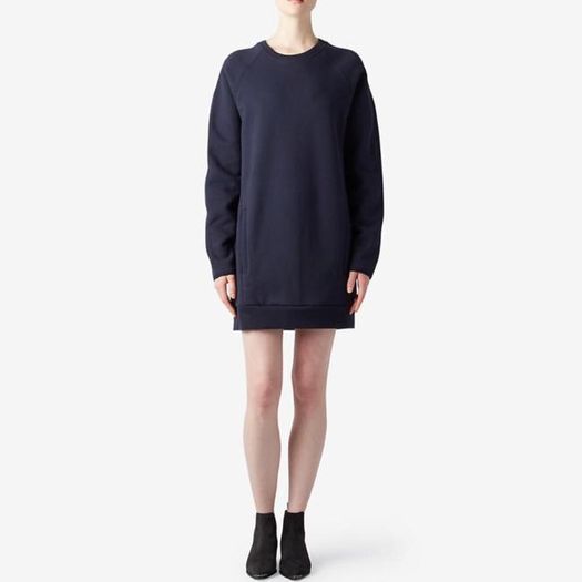 Acne Studios - Navy Sweatshirt Dress