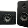 Bookshelf Speaker, Black Wood Effect Cabinet with 4 inch Enhanced Carbon Fibre Woofer, 1 Inch Silk Dome Tweeter, Detailed and Refined Sound150W RMS Image 5
