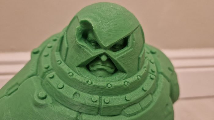 3D Printed Statue Bust (Unpainted) - Juggernaut