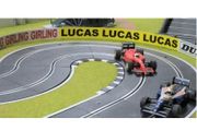 Scalextric Advert Boards with clips for Wood. (scenic border)