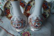 Two Palissy Bud Vases