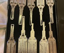 Original Lishi 2-in-1 Set (10 pcs) Locksmith Tools