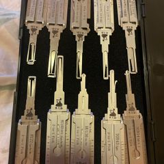 Original Lishi 2-in-1 Set (10 pcs) Locksmith Tools