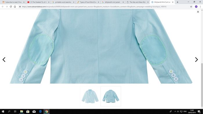 Boys blazer jacket mint age 8 Billy bandit French designer