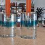 Fabulous Pair of Vintage 1980s Finnish Glass Candleholders by Iittala Glass, Arktia Candleholders from the Arkipelago Series Designed by Timo Sarpaneva, Design Year 1978. Image 3