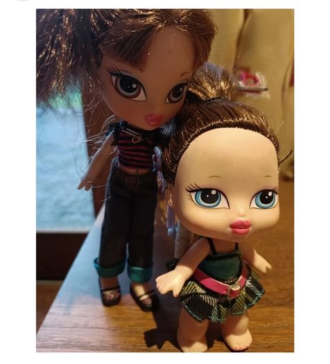 baby bratz roxxi and big sister - 2 dolls
