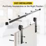 Sliding Barn Door Hardware Kit 12FT  Heavy Duty Image 6