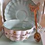 Teacup& saucer&spoon Image 7