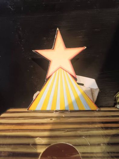 1940's Cardboard Nativety Set