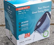 Aqua Optima Oria Water Filter Jug + 6 filters