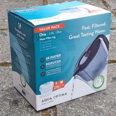 Aqua Optima Oria Water Filter Jug + 6 filters
