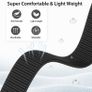 Higgs Nylon Loop Sport Strap Compatible with Apple Watch Straps for Women Men 44mm 40mm 38mm 41mm 42mm 45mm 46mm 49mm, iWatch Wrist Band for Series 11 10 9 8 7 6 5 4 SE Ultra 3 2 1, Breathable & Soft Image 2
