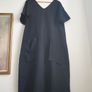 Linen Dress Size Uk 16 Image 2