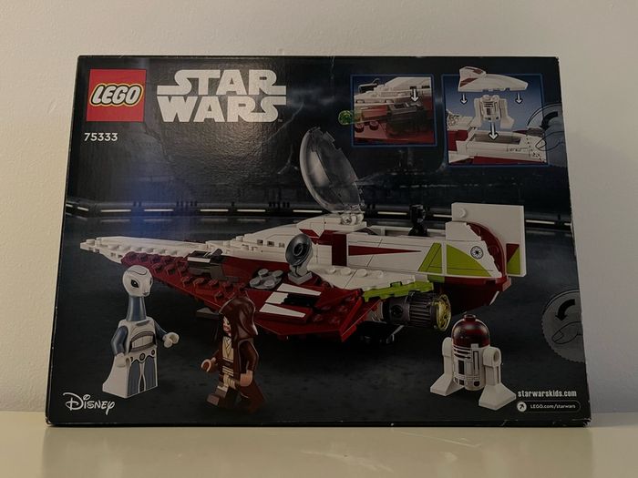 LEGO Star Wars Obi-Wan Kenobi's Jedi Starfighter 75333