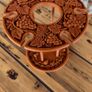 3D Printed Wine Bottle & Wine Glass Holder Elegant Tabletop Display Image 4