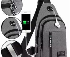 Adjustable Chest/shoulder Bags. For Travel/gym/school/etc.