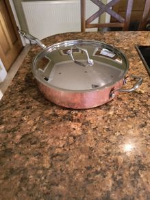 Stellar Copper Coated 28cm Saute Pan