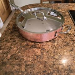 Stellar Copper Coated 28cm Saute Pan