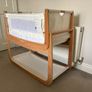 Snuzpod 4 Bedside Crib with Mattress - Natural Image 3