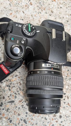 Pentax K-x digital camera + two lenses