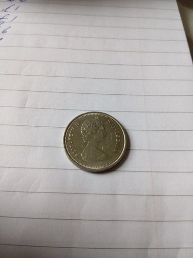 5 x canadian coins