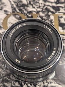 Zenitar-M 50mm f1.7 M42 lens