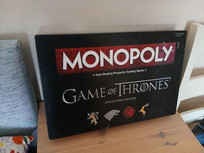 monopoly game of thrones