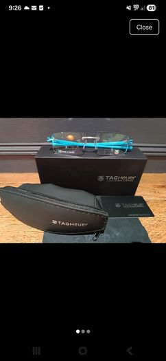 Tag Heuer 3942 Reflex Rimless Glasses