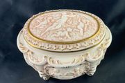 Vintage porcelain bowl with Cherubs