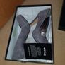 Dune grey suede platform court uk4 Image 2