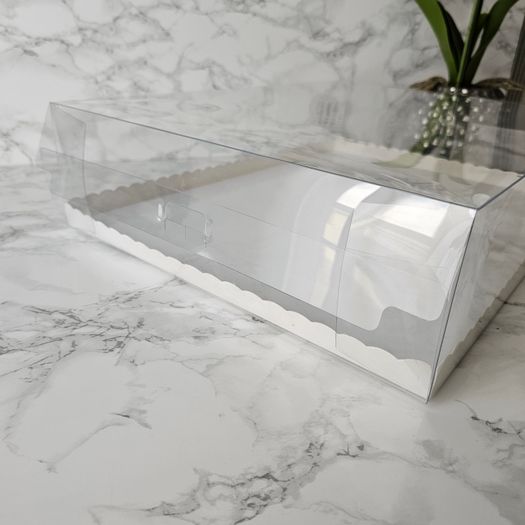 rectangle cake box trasparent