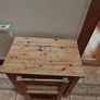 Small Wooden Table with Chair Image 2