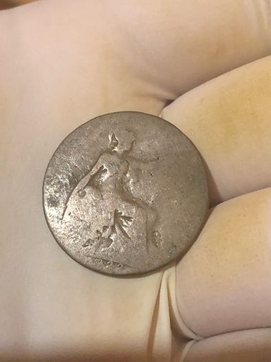 George V Half Penny 1915-1922 x11 Pictures