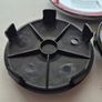 Full set of BMW black carbon fibre caps/badges (E Series) FREE POST Image 5