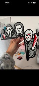 3D Halloween Door Frame Decoration