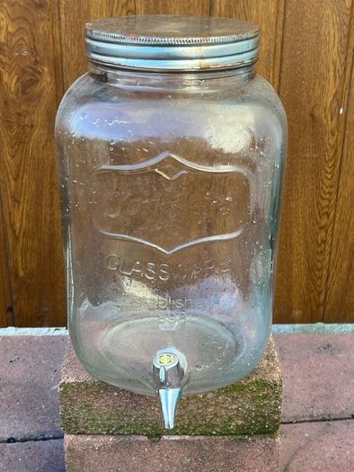 Glass Beverage Dispenser 8L