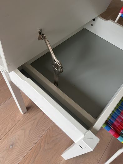 IKEA kids desk & two chairs