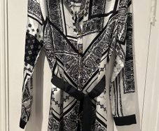 Satin Shirt Dress BNWT