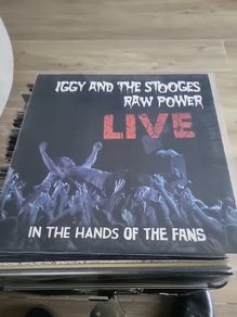 Iggy and the stooges raw power live in the hands of the fans vinyl