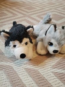 Soft toys dog x 2