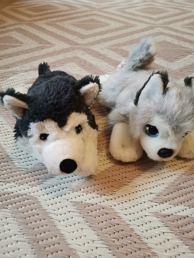 Soft toys dog x 2