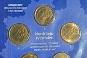 Germany 2011 2 Euro Coin Set Sealed 5x2 Euro