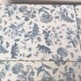 4 Pimpernel Extra large Blue and white floral place mats 16"x12" Image 4