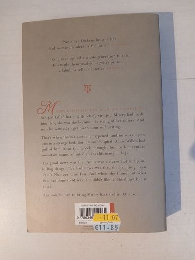 Misery by Stephen King