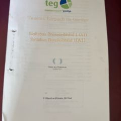 Irish Notes TEG